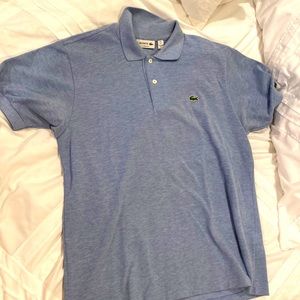 Lacoste size Large polo shirt , collared
